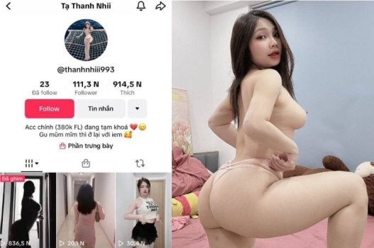 Sex Tạ Thanh Nhi bím mới mọc lông